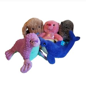 NEW Petsmart Charities Squeaker Plush Dog Toys Bundle of 5